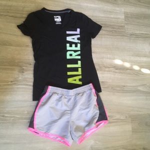 Adidas danskin workout set small medium